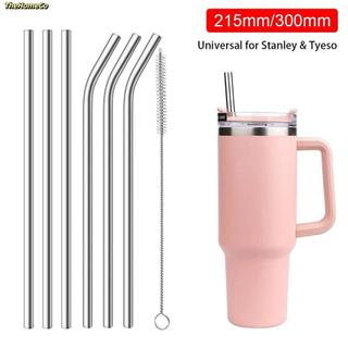 [Vận chuyển địa phương] Ống hút cốc THEHOMECO 1 chiếc, Ống hút bằng thép không gỉ uống thẳng, Ống hút thay thế có thể tái sử dụng bằng bạc 6mm 8mm cho cốc Tyeso 30oz 40oz