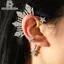 Kẹp tai hình ngôi sao kim cương giả Catriona xám chống xước lấy cảm hứng từ thiên văn VN