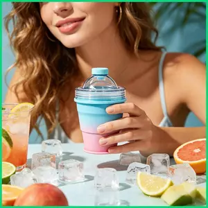 Cốc Có Thể Gập Lại Máy Làm Bóng Đá Di Động Có Thể Gập Lại Khúc Côn Cầu Trên Băng Cốc Uống Cà Phê Đồ Uống Nước Trái Cây Bia jiwvn