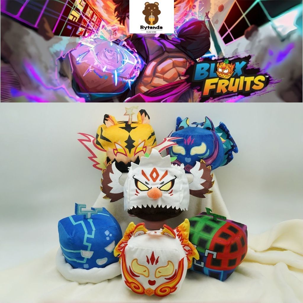 Rytanda Mới Nhồi Bông Blox Trái Cây Plushie Kawaii Blox Trái Cây Búp Bê Gối Đồ Chơi Sang Trọng Cho Bé Trai Bé Gái Gối Búp Bê Sang Trọng Gối Ngủ Cho Bé Gái Quà Tặng Ngày Trẻ Em Quà Tặng Sinh Nhật
