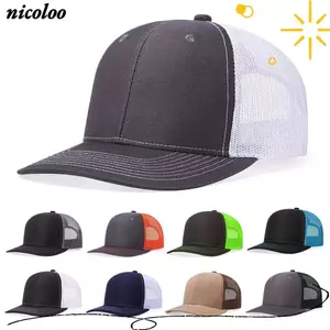 Mũ bóng chày mùa hè NICOLOO, Mũ chống nắng lưới thoáng khí, Mũ bảo vệ chống tia cực tím Hip Hop có thể điều chỉnh thông thường Mũ lưỡi trai nam nữ