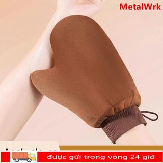 METALWRK Self Tanner Mitt, Dụng cụ bôi kem dưỡng da có thể giặt hai mặt, Bàn chải rám nắng giả không nắng có thể tái sử dụng cho Self Tan
