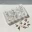 TRTR 3D Hoa Mộc Lan Khuôn Làm Móng DIY Silicone Dụng Cụ Làm Móng Tay Cánh Hoa Thiết Kế Móng Tay Khuôn Móng Tay Nghệ Thuật Khắc Bản Mẫu Làm Móng Tay VN