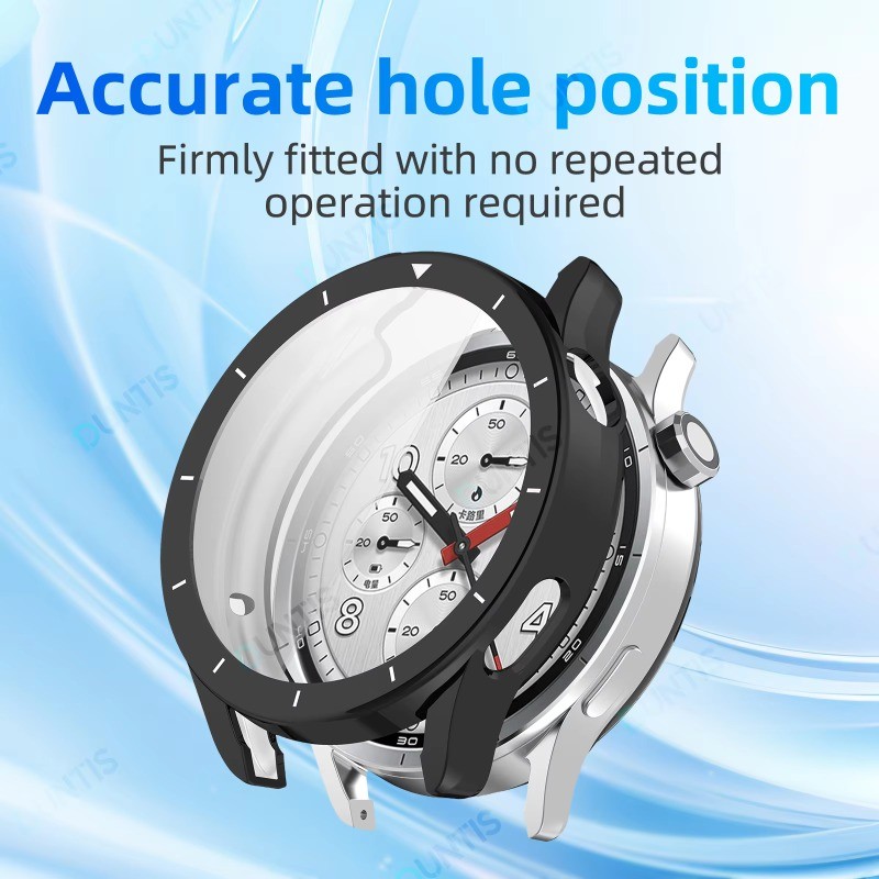 Ốp Lưng Mạ TPU Mềm Cho xiaomi Watch S5 Phụ Kiện Ốp Lưng + Phim Đồng Hồ Màn Hình Ốp Lưng Cho Mi Watch S5 Mạ Mềm Full Cover
