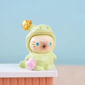PAI Emotion Cat Collectibles Thiết kế mèo đáng yêu Màn hình máy tính Trang trí hàng đầu