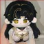 BH2 Tình yêu và không gian sâu Zayne Plushie Vị thần cuối cùng Trò chơi Otome Ngoại vi Túi búp bê sang trọng Charm HB2