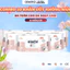 Khăn Ướt Không Cồn Aiwibi Dịu Nhẹ, An Toàn Cho Da Nhạy Cảm (1 Gói 80 Miếng)