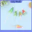 ULJ 10 Chiếc Ô Giấy Cây Cọ Nhiệt Đới Cotail Thực Phẩm Trái Cây Pis Cupcake Toppers Tiệc Sinh Nhật Hawaii Trang Trí Đám Cưới.