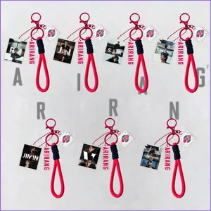 SQ11 BTS JIMIN Acrylic Móc Khóa Album Thứ 5 ARIRANG J-HOPE JIN Mặt Dây Chuyền Túi Phụ Kiện Ngoại Vi Ngôi Sao
