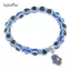 AqToCna 2021 Charm Xanh Ác Mắt Luy Vòng Tay Hạt Thủy Tinh Lắc Tay Nam Nữ Trang Sức Quà Tặng AqToCna