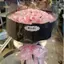TRTR 44 * 44CM 50 Miếng Chất Liệu Dán Hoa Cellophane Trong Suốt Lót Với Màng Nhựa Chống Thấm Nước VN