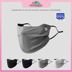 Mặt nạ chống nắng MYPANDA dành cho nam giới Mặt nạ chống nắng thoáng khí có thể tái sử dụng Mặt nạ chống nắng màu trơn có thể giặt được Mặt nạ đi xe đạp mùa hè.