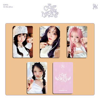 GC9 4 Cái / bộ QWER LOMO Card 4th Mini Album CEREMONY Hina Bưu Thiếp Bộ Sưu Tập Ngôi Sao Ngoại Vi CG9