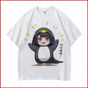 GC1 Arknights Endfield Gugu Ga Little Penguin Endmin hoạt hình Áo thun ngắn tay hàng đầu GC1