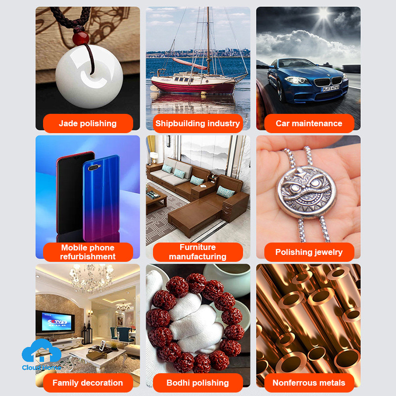🌤️COD🌤️Combo Đá mài dao kéo, mài kim loại dày 6mm gắn máy mài góc, máy cắt cầm tay