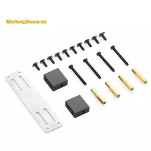 Kim Loại Servo Cố Định Gắn Chân Đế Bộ Cho B14 B16 B36 C24 C34 1 / 16 RC Xe Tải Xe Nâng Cấp Phần Phụ Kiện