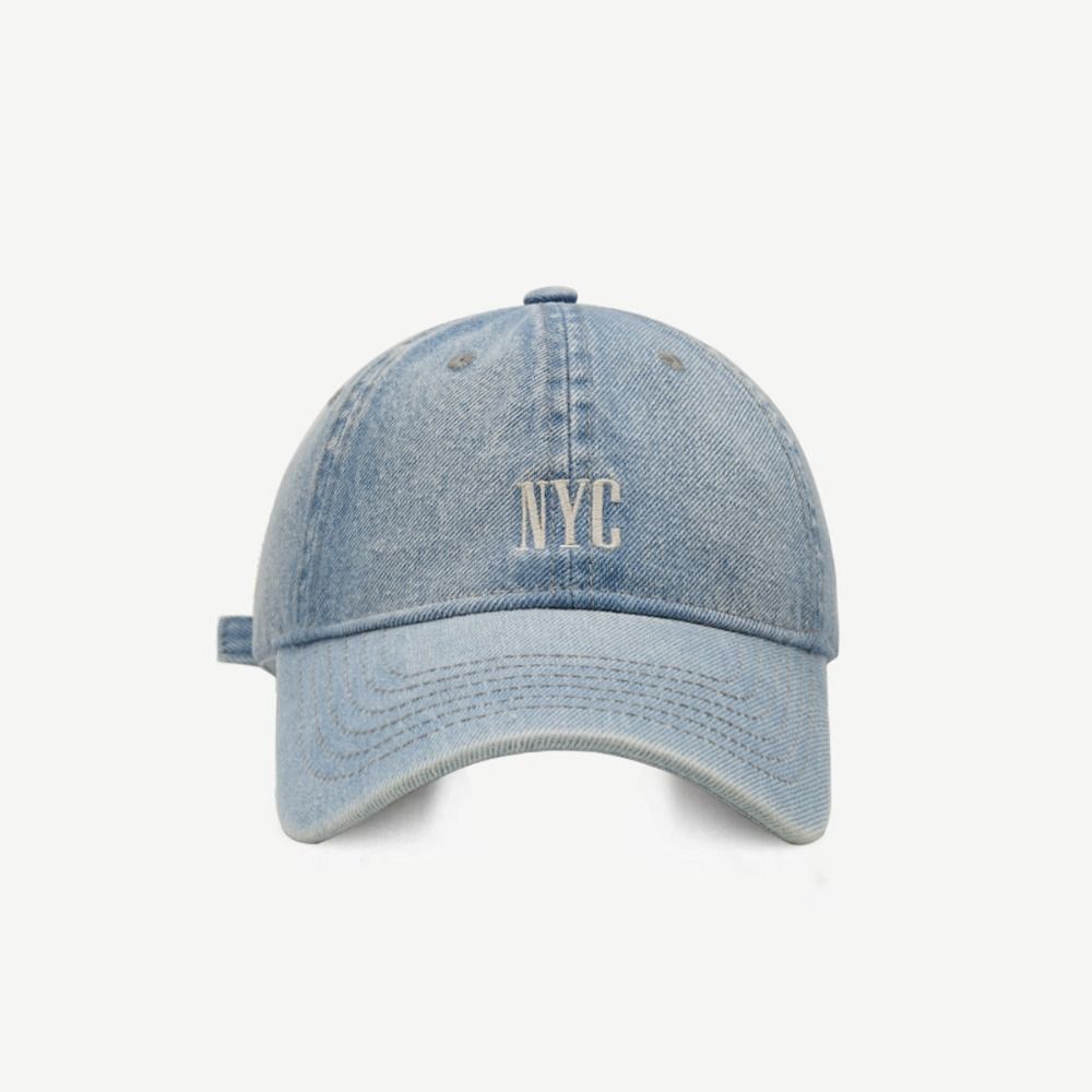 HIGHVIEWLS NYC Mũ bóng chày thêu, Mũ Denim thường ngày đau khổ, Mũ Trucker có thể điều chỉnh cổ điển Unisex