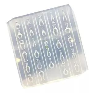 Flgo Silicone Móng Tay Nghệ Thuật Khuôn Với Bình Dập Nổi Chi Tiết Để Sáng Tạo Độc Đáo