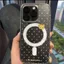 Vỏ hút từ trong suốt Yellow Wave Dot Bear cho iPhone 17161413promax Case 12 Dễ thương