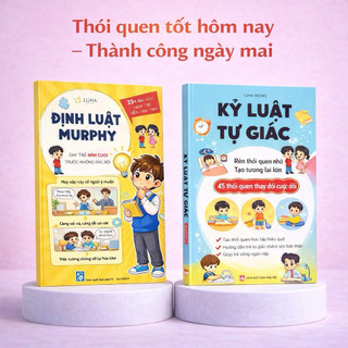 Sách - Trí khôn của trẻ + Định Luật Murphy - Dạy trẻ cách mỉm cười trước những rắc rối + Kỷ luật tự giác