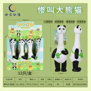 Lớn Gấu Trúc La Hét Lạ La Hét Giải Nén Thông Hơi Sáng Tạo Thú Cưng Giải Nén Chó Tay Cầm Đồ Chơi Âm Thanh 5.8