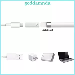 GODD Stylus Pen Power Adapter Sạc Cáp Kết Nối Cho iOS Pencil 1st Nữ Sang Nữ Sạc Nối Dài Bộ Chuyển Đổi
