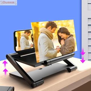 Kính lúp điện thoại di động OUSXA, Bộ khuếch đại màn hình điện thoại di động gấp HD, Màn hình phóng to Máy chiếu HD đa chức năng