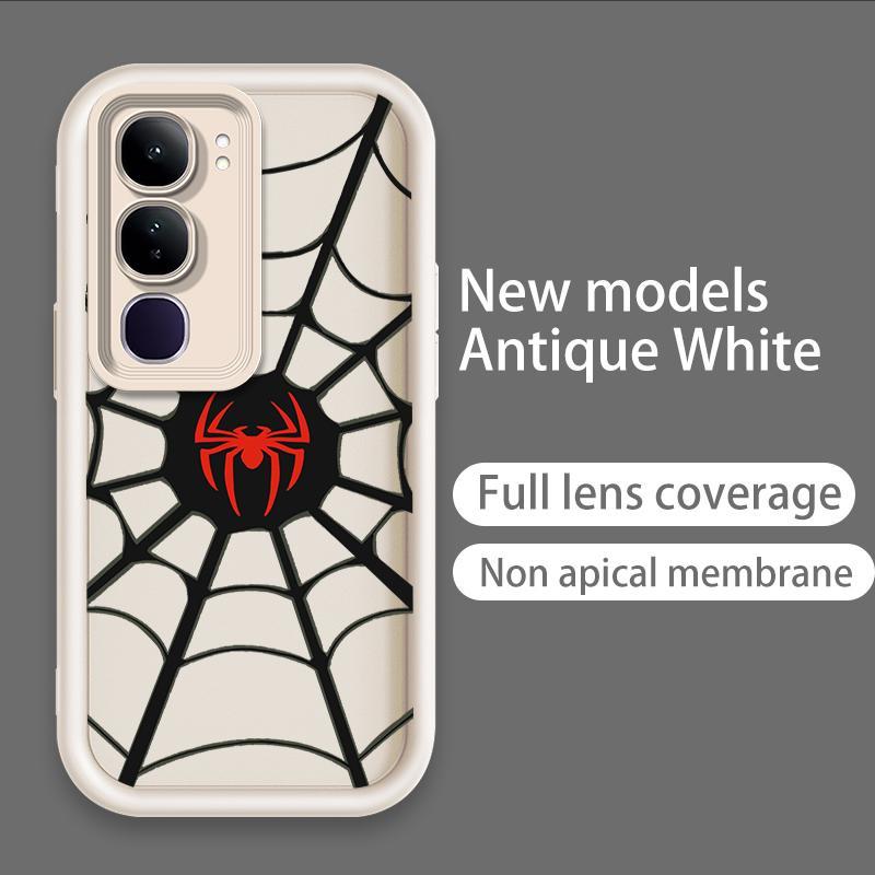 Ốp Lưng Cho VIVO Y19S Pro Y29 4G Hoạt Hình Silicon Mềm Ốp lưng TPU Spider Man Venom Thoáng Mát Mắt Thiên Thần Chống Sốc Ốp Lưng