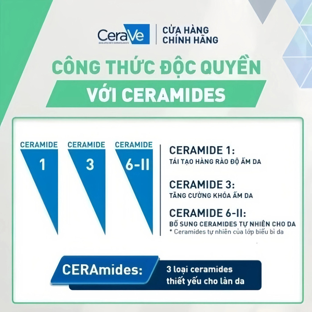 Sữa rửa mặt Cerave Foaming Cleanser, Hydrating Cleanser, SA Cleanser Cho Da Dầu Mụn 236ml Mới | BigBuy360 - bigbuy360.vn
