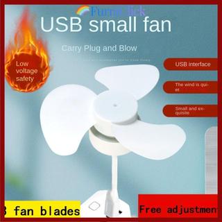 [COD] Quạt để bàn FURNICLICK, Quạt USB tiết kiệm năng lượng im lặng, Quạt làm mát màu trắng có thể điều chỉnh di động cho ký túc xá sinh viên