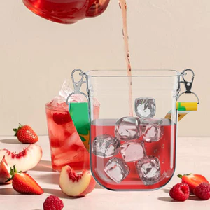 ,2 Trong 1 Máy Làm Đá Viên Khay Bình Nước Chống Rò Rỉ Niêm Phong Bể Bơi Mùa Hè Tiệc Nước Giải Khát Máy Làm Lạnh