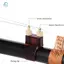 Erhu Fine Tuners Đồng thau Chống rỉ sét Không làm tổn thương Dây Erhu Phụ kiện Nhạc cụ Phụ kiện thay thế