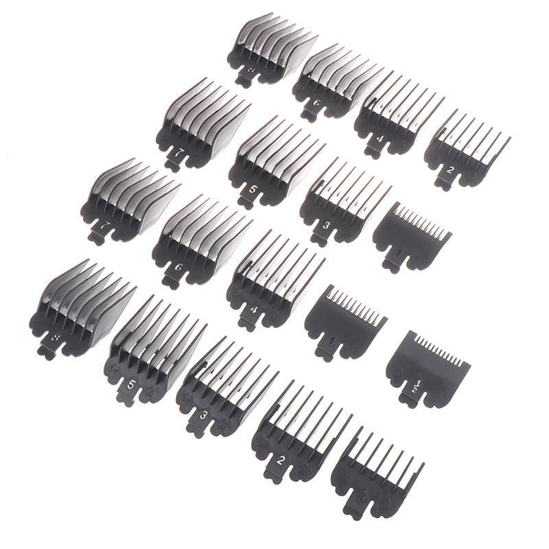 HFSHY 8 / 10 Cái 1.5-25mm Đa Năng Cắt Tóc Giới Hạn Lược Hướng Dẫn Giới Hạn Lược Tông Đơ Bảo Vệ Đính Kèm Dụng Cụ Làm Tóc Chuyên Nghiệp VN