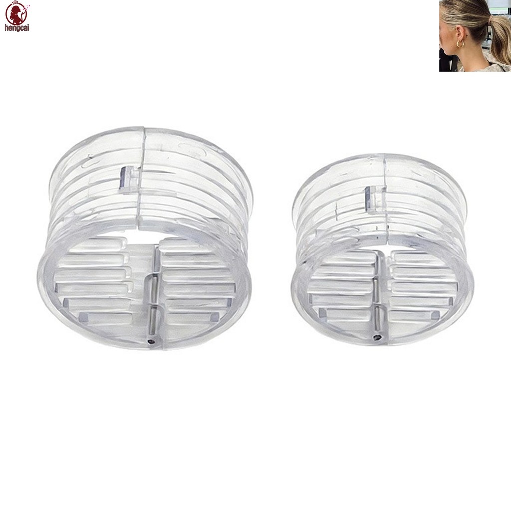 Kẹp Tóc Mini Pony Popper Cho Nữ Tóc Dày Giữ Mạnh Nhựa
