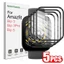 2-10 Chiếc Cong Kính Cường Lực Cho Amazfit Pop Pro 3S 3R 2 Band 7 5 Đen Edge Bảo Vệ Màn Hình Cho Amazfit Bip S lite 3 U Pro 6 5 Unity Anti-Fingerprints Phim Kính HD