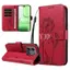 YJD Ốp Lưng Cho Honor 600 Lite Dập Nổi Bồ Công Anh Da Khe Cắm Thẻ Dây Đeo Tay Chống Rơi Vỏ Điện Thoại