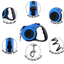 Dây xích tự động cho chó và mèo, dài 3m và 5m, móc xoay 360 độ, dây xích cho chó cỡ nhỏ và vừa có tay cầm
