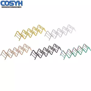 <cosyh>Durable Taco Holder Wavy Stainless Steel Design for Effortless Food Presentation