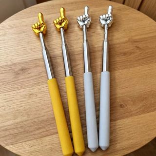 Que đọc sách có thể thu vào PYCOU, Con trỏ giảng dạy có thể mở rộng thiết kế ngón tay, Thanh trỏ tay cầm chống trượt bền Bảng đen Bảng trắng