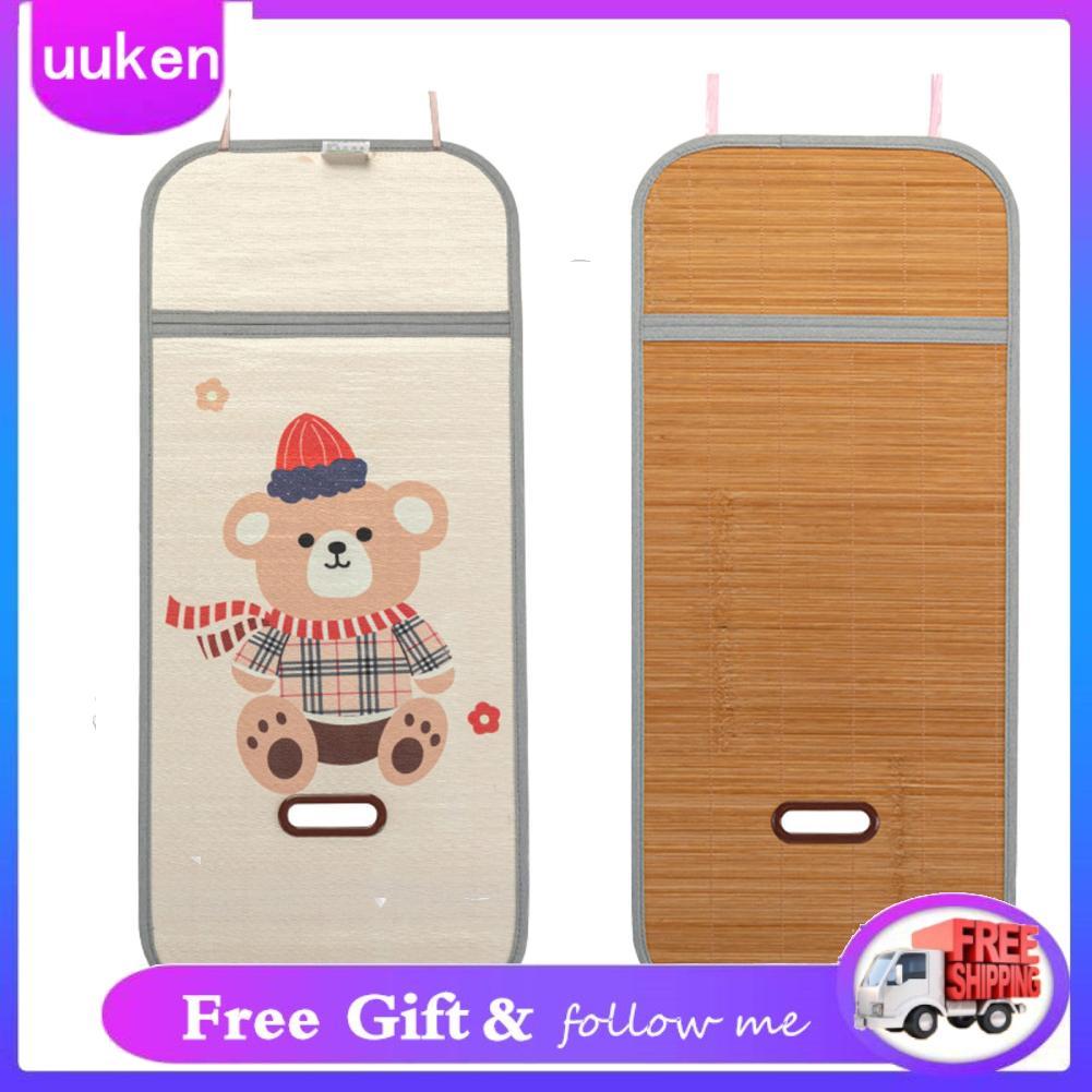 Uukendh Xe đẩy Thảm làm mát Độ ẩm Thân thiện với da Làm mát Tơ nhân tạo cho trẻ sơ sinh ngoài trời