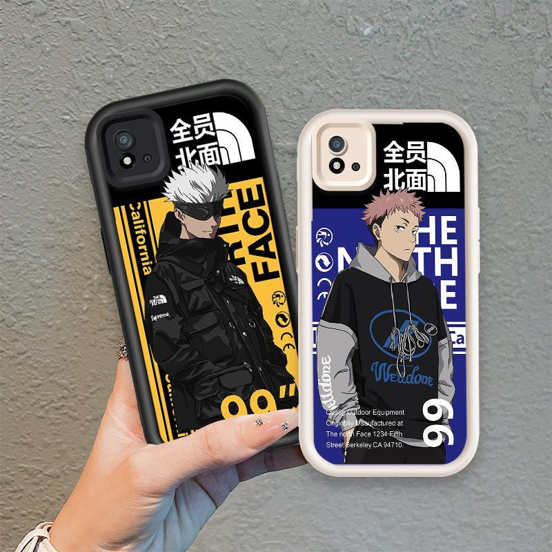 Ốp Lưng Cho Realme C20 C20A C11 2021 Hoạt Hình Silicon Phụ Kiện Vỏ Điện Thoại Mềm TPU Jujutsu Kaisen Anime Mắt Thiên Thần Chống Sốc Ốp Lưng