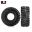 4 118 * 45mm 1.9 Lốp Xe Bánh Xích Cao Su 1.9 Lốp Bên Trong Đen Lốp Bọt inser Cho Trục SCX10 II III Traxxas TRX4 Redcat Gen 8 Gen7 RC4WD