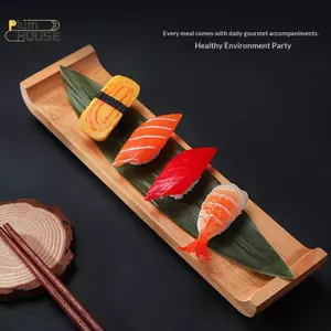 PlumHOUSE Tre Sushi Board Bộ Đĩa Hình Chữ Nhật Để Nấu Sashimi Khay Phục Vụ Chất Lượng Cao Cho Nhà Hàng Nhà Bếp Sử Dụng VN