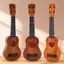 MAKY 1 Cái Học Tập Quà Tặng Giáo Dục 26 / 35cm Trẻ Em Đàn Guitar 4 Dây Nhạc Cụ Có Mái Chèo Mô Phỏng Yukrili Đồ Chơi Âm Nhạc VN