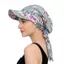 Mũ trùm đầu mùa hè EBINLANDS, có vành quấn tóc Mũ bóng chày, Mũ Turban đa năng in hoa thời trang Trang phục hàng ngày