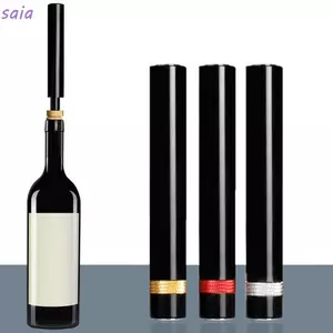 SAIA Nút Chai Tẩy Nút Chai, Có Máy Cắt Lá Dụng Cụ Mở Chai Rượu Di Động, Máy Bơm Không Khí Đơn Giản Loại Kim Nút Chai Rượu Cho Nhà Hàng