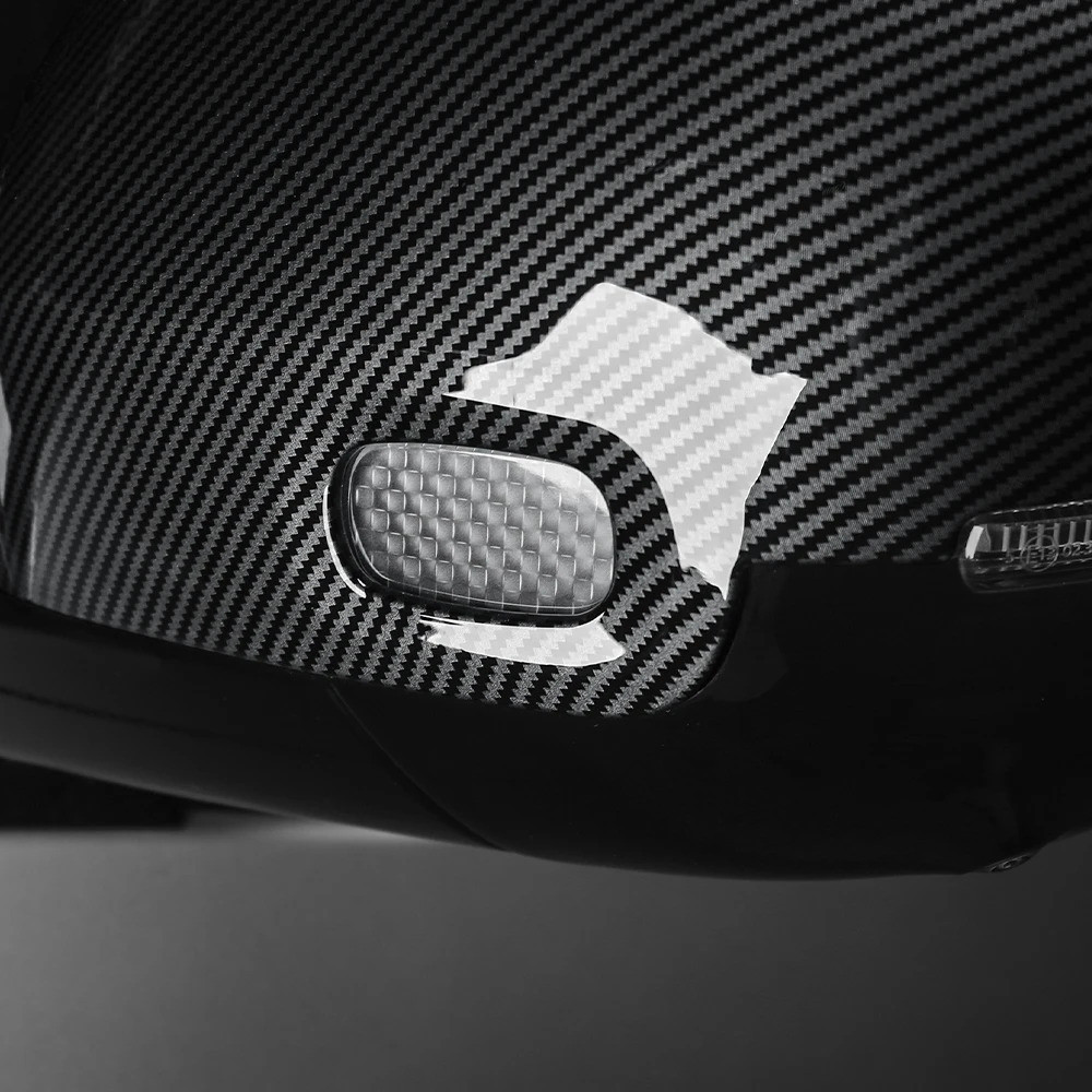 Phụ Kiện Ngoại Thất Sợi Carbon Gương Chiếu Hậu Ô Tô Trang Trí Bao Viền Cho Xe Hyundai Staria 2021-2026 Phụ Kiện