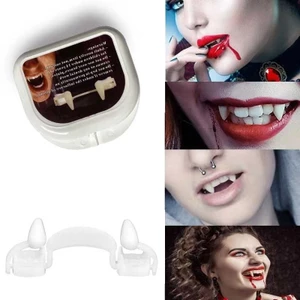 Bộ răng giả ma cà rồng có thể tháo lắp dễ dàng Răng giả cosplay،Chống đỡ (cắn)