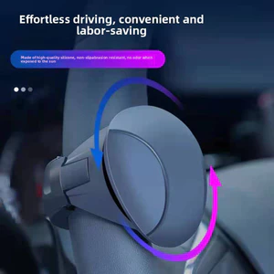 Hỗ trợ lái xe cho người khuyết tật hoặc người cao tuổi Silicone chống trượt để cầm tối đa. Lái xe địa hình Bumpy-terrain