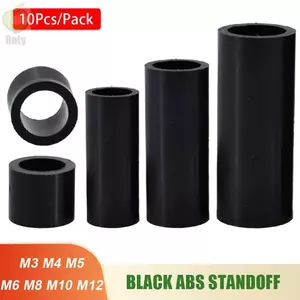 ROLY 10 Cái / gói Miếng Đệm ABS, Bảng PCB Hỗ Trợ Chân Đế Rỗng Không Nhăn, M3-M10 Tivi Lắp Đặt Cột Trụ Tròn Nylon Máy Giặt